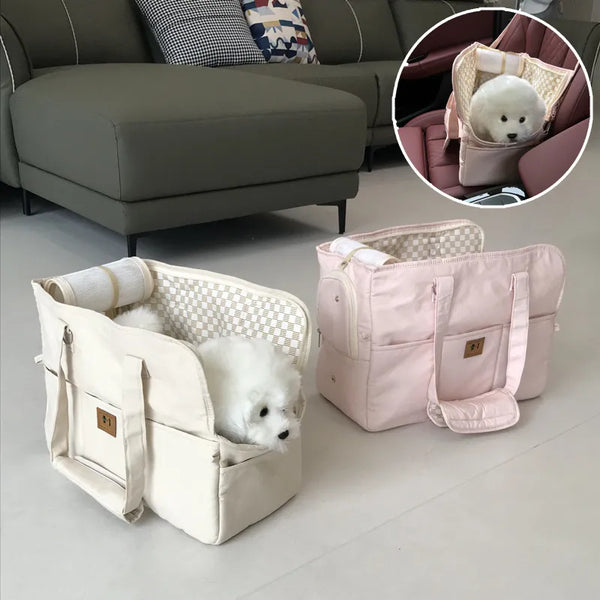 Portable Pet Cat ShoulderHandbag Car Seat