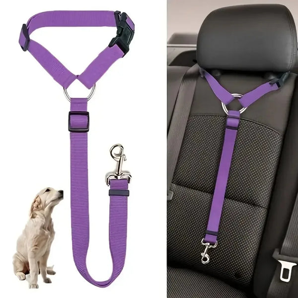 1pc Pet Dog and Cat Seat Belt Car